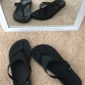Black sparkly sandles